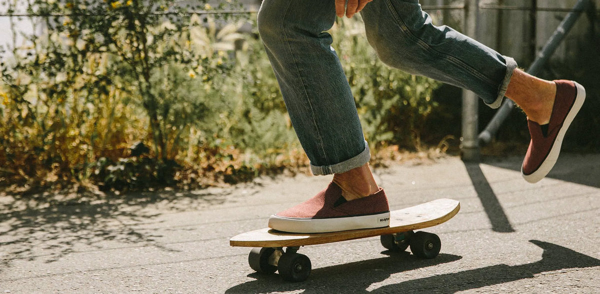 The Sano Slip-On in Rust Boss Duck