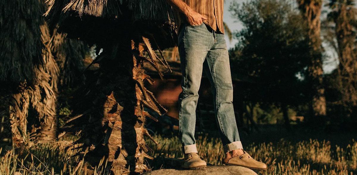 The Slim Jean in Patch Wash Selvage