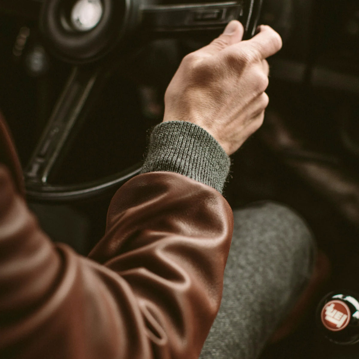 The Presidio Jacket in Cognac