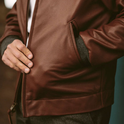 The Presidio Jacket in Cognac