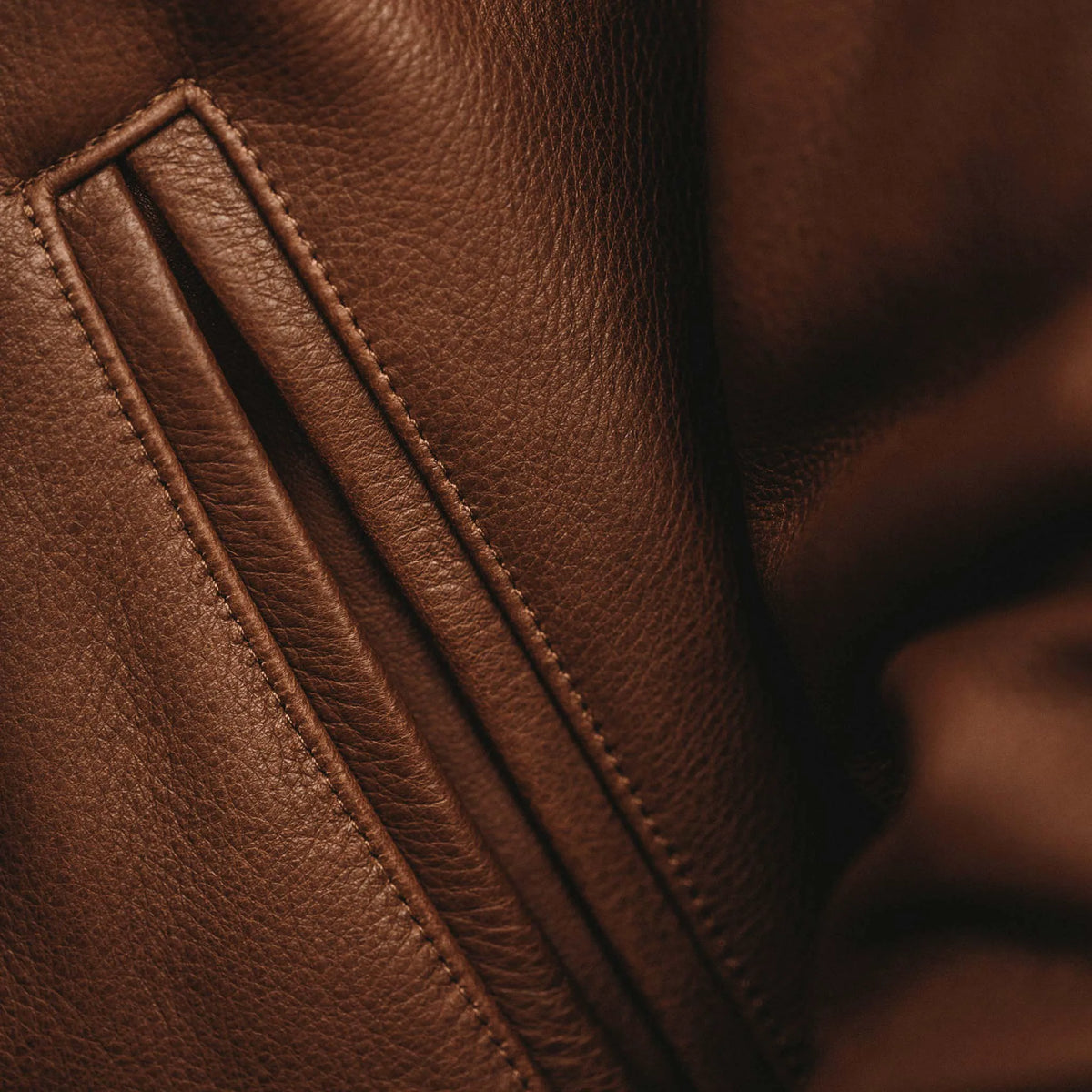 The Presidio Jacket in Cognac