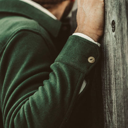 The Maritime Shirt Jacket in Olive