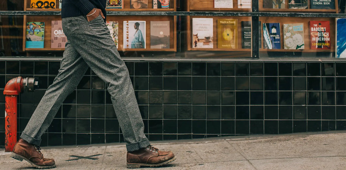 The Camp Pant in Navy Jaspe
