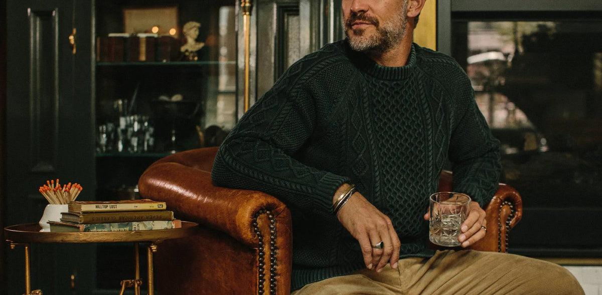 The Orr Sweater in Charcoal