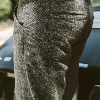 The Camp Pant in Charcoal Donegal