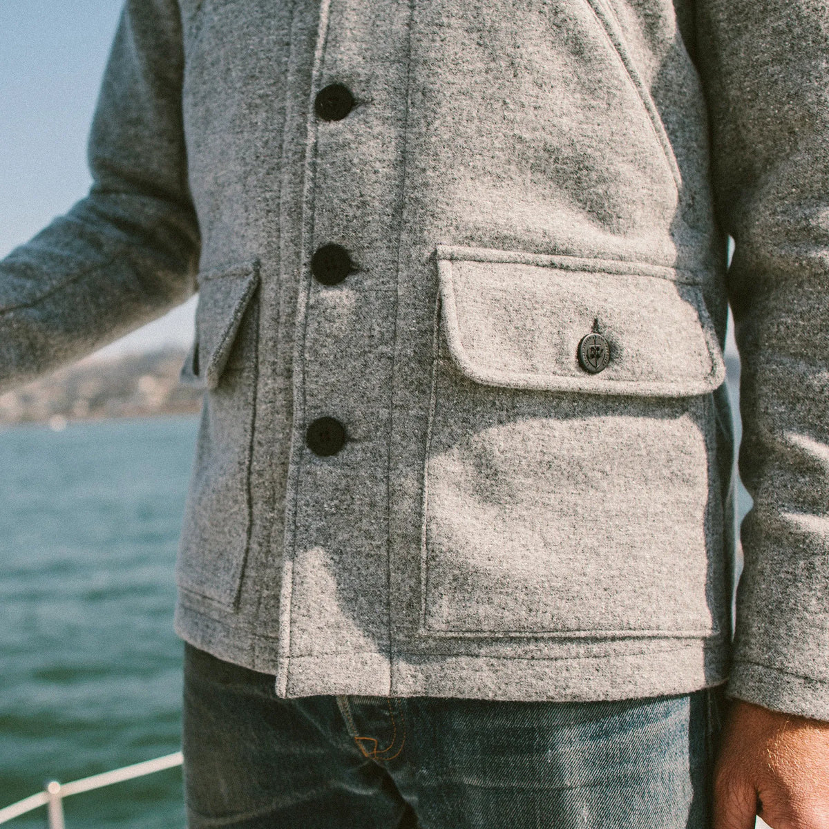 The Submariner in Ash Donegal Lambswool