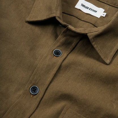 The Short Sleeve Mechanic in Tobacco