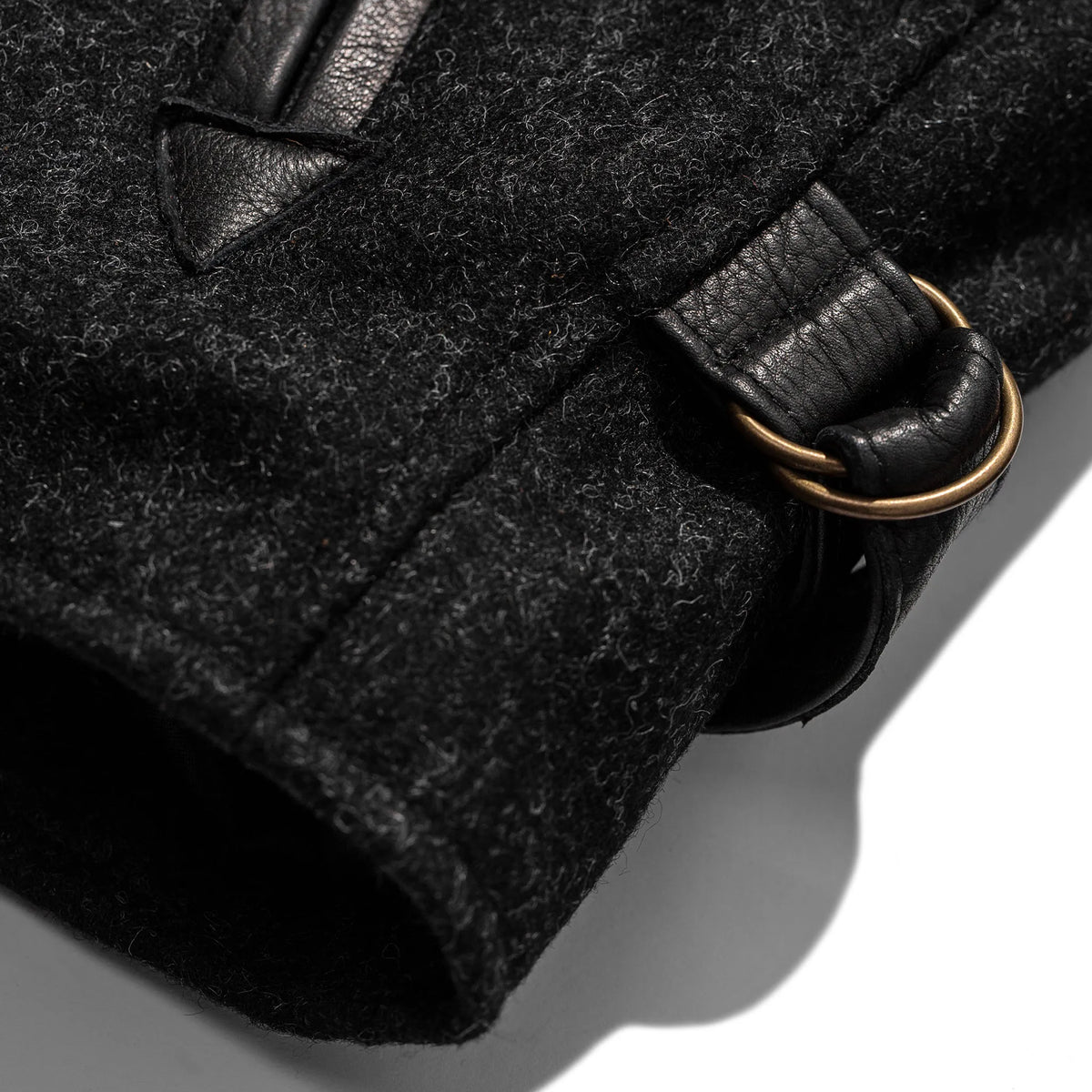 The Monterey Bomber in Charcoal Wool