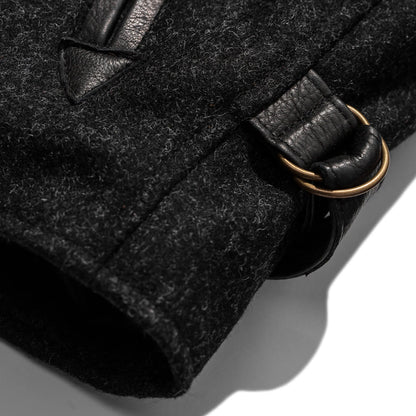 The Monterey Bomber in Charcoal Wool