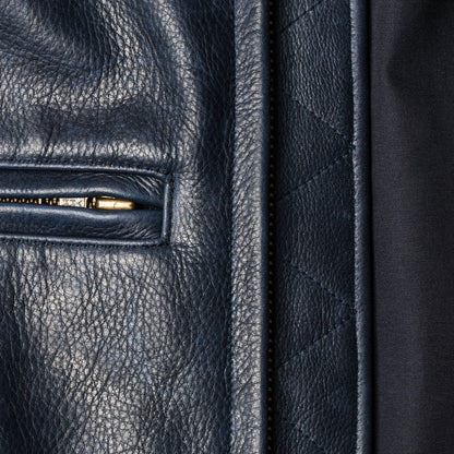 The Moto Jacket in Midnight Steerhide