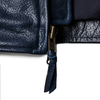 The Moto Jacket in Midnight Steerhide