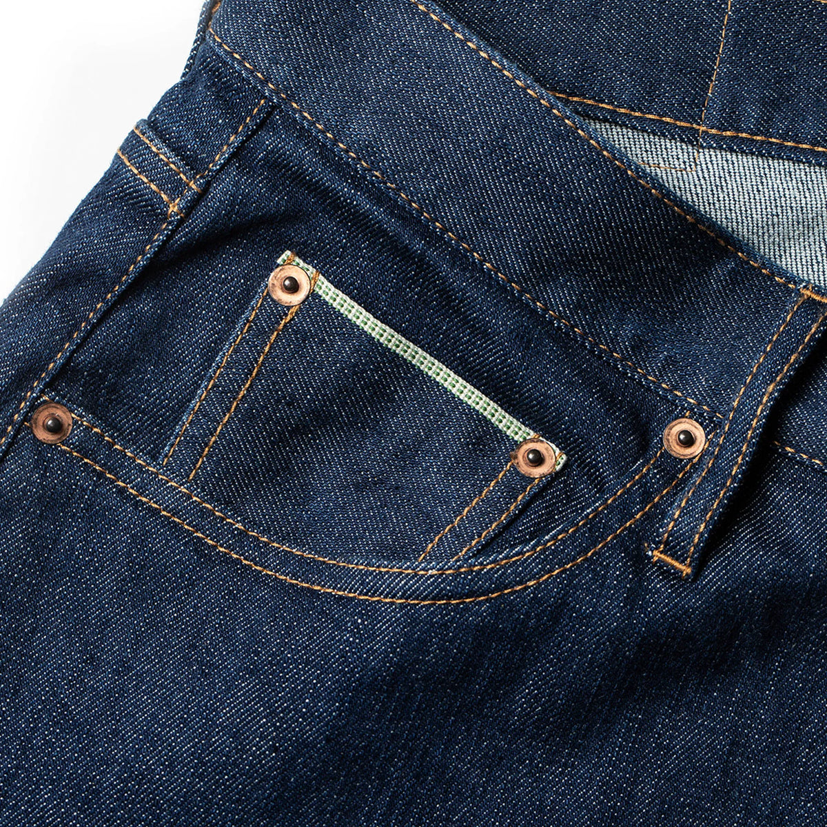 The Slim Jean in Organic Stretch Selvage