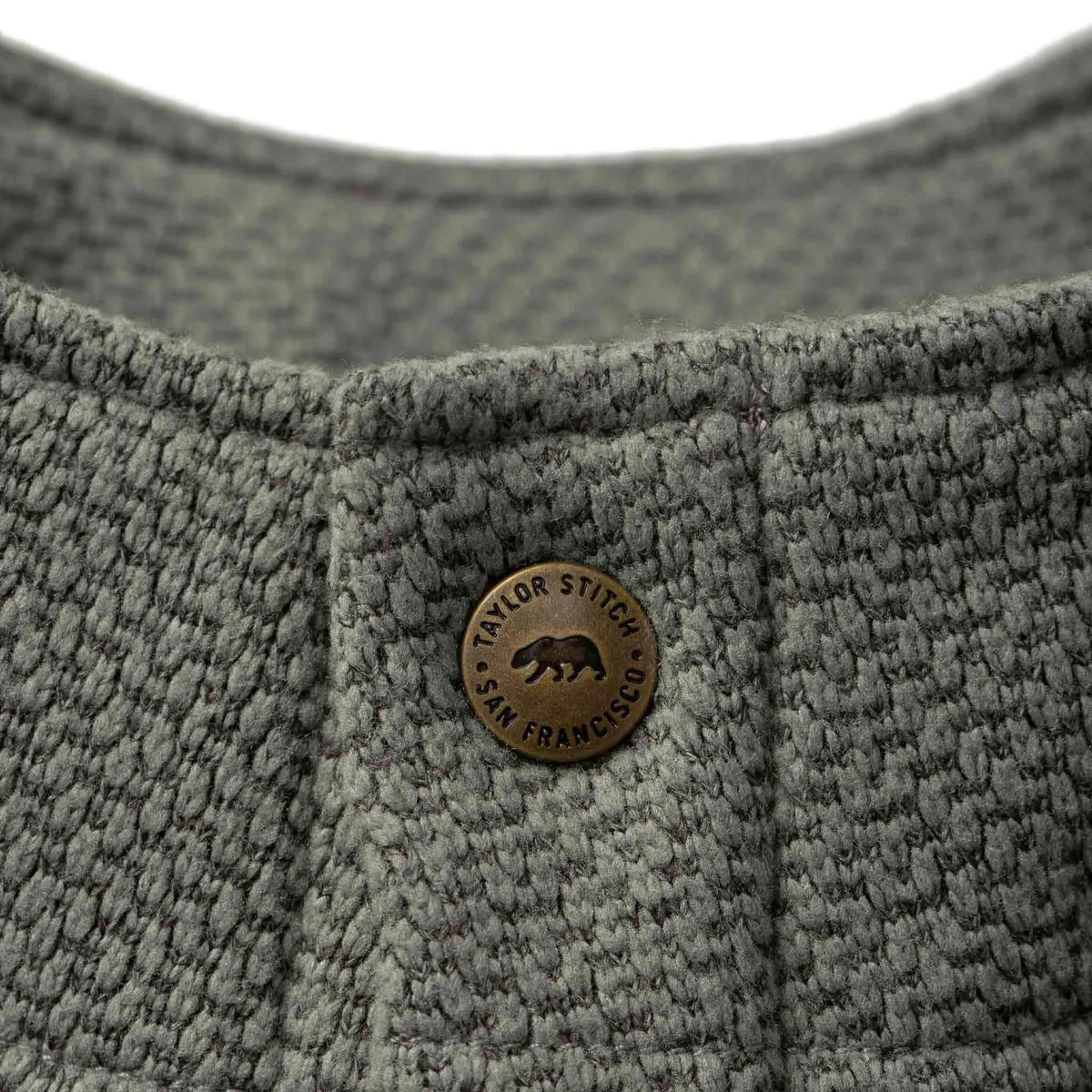 The Pack Pullover in Slate Grid Fleece