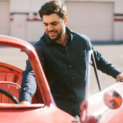 The Mechanic in Indigo