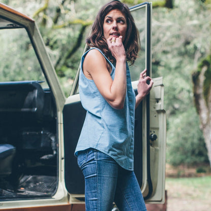 The Dillon in Washed Chambray