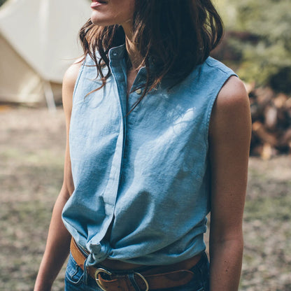The Dillon in Washed Chambray