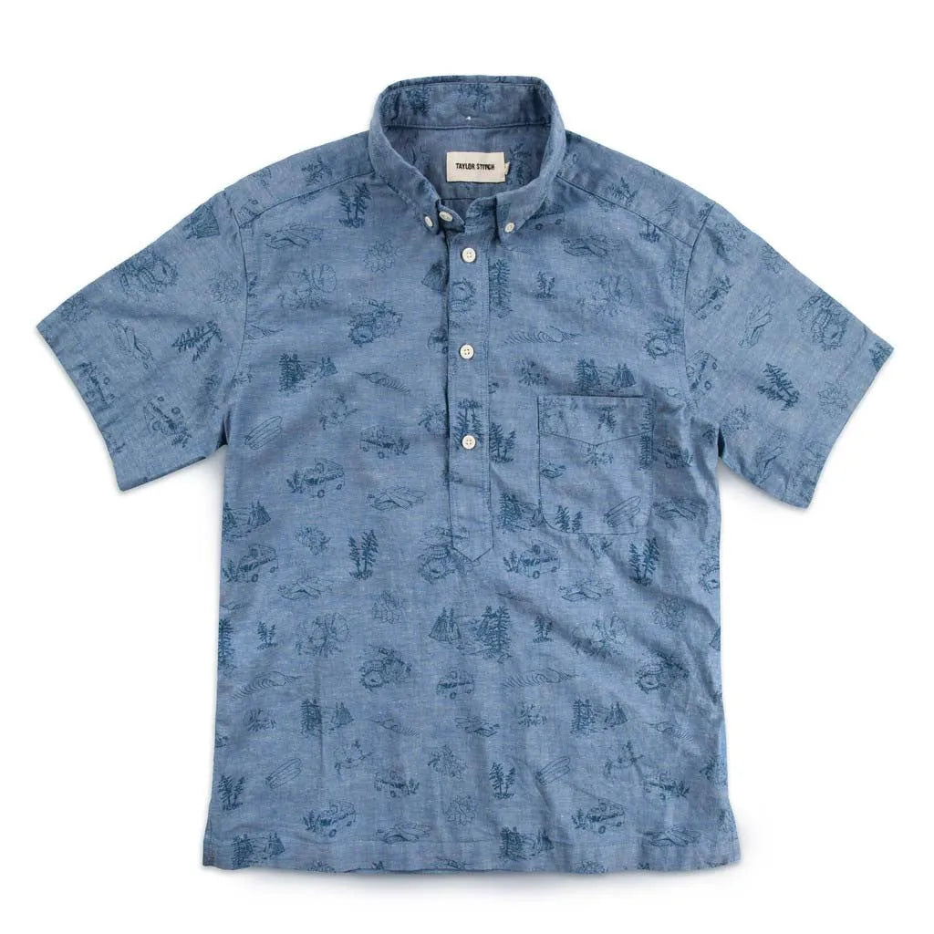 The Popover in Navy Aloha