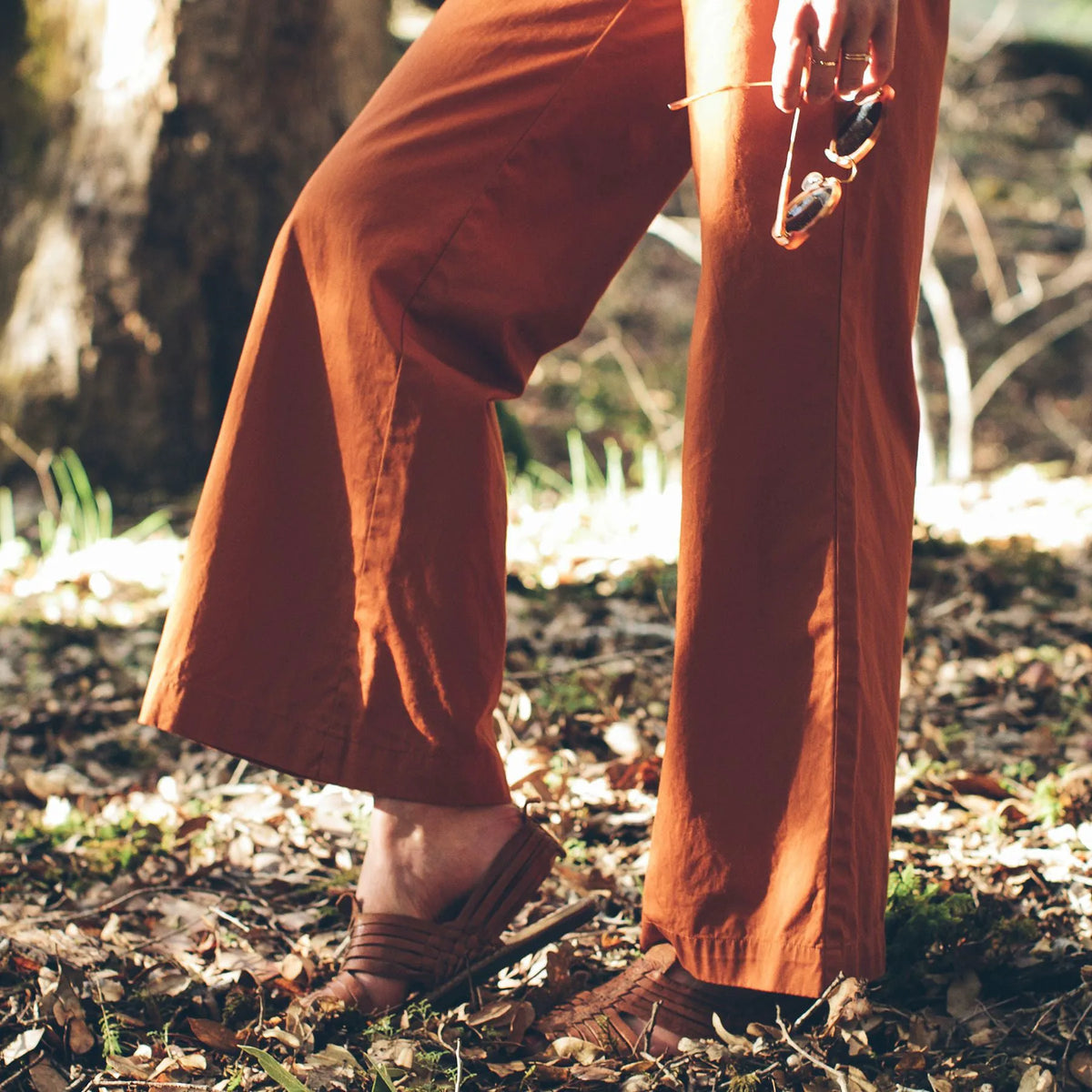The Greenwich Pant in Rust