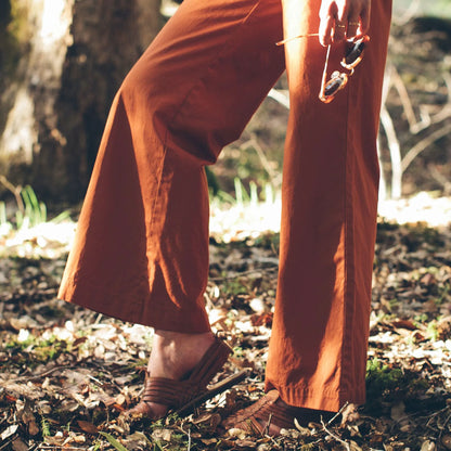 The Greenwich Pant in Rust