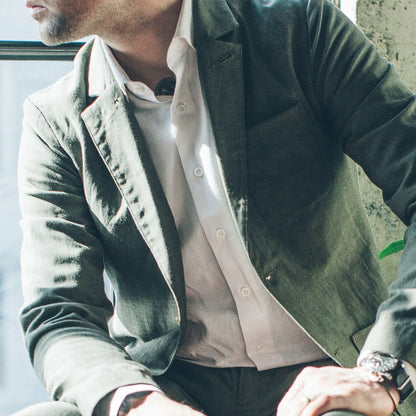 The Hyde in Antique White Cotton & Linen