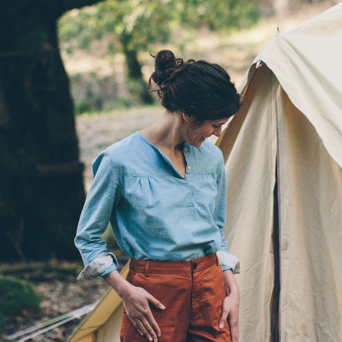 The Parker in Chambray