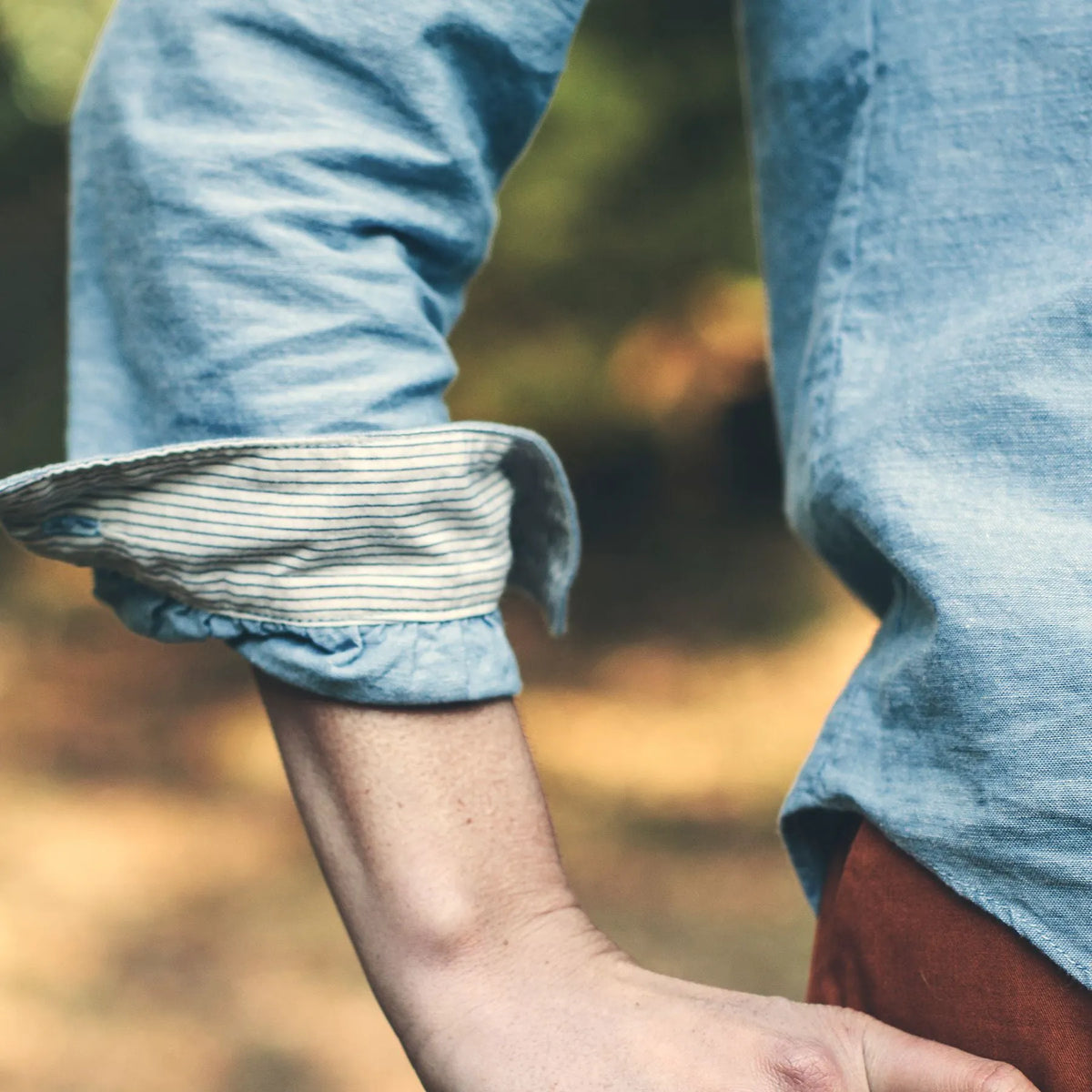 The Parker in Chambray