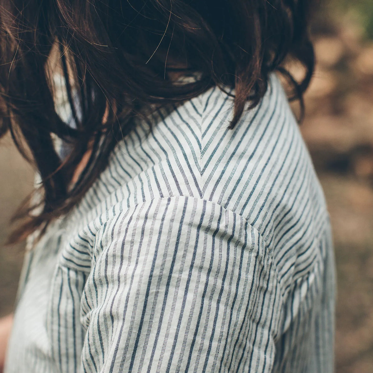 The Parker in Indigo Stripe