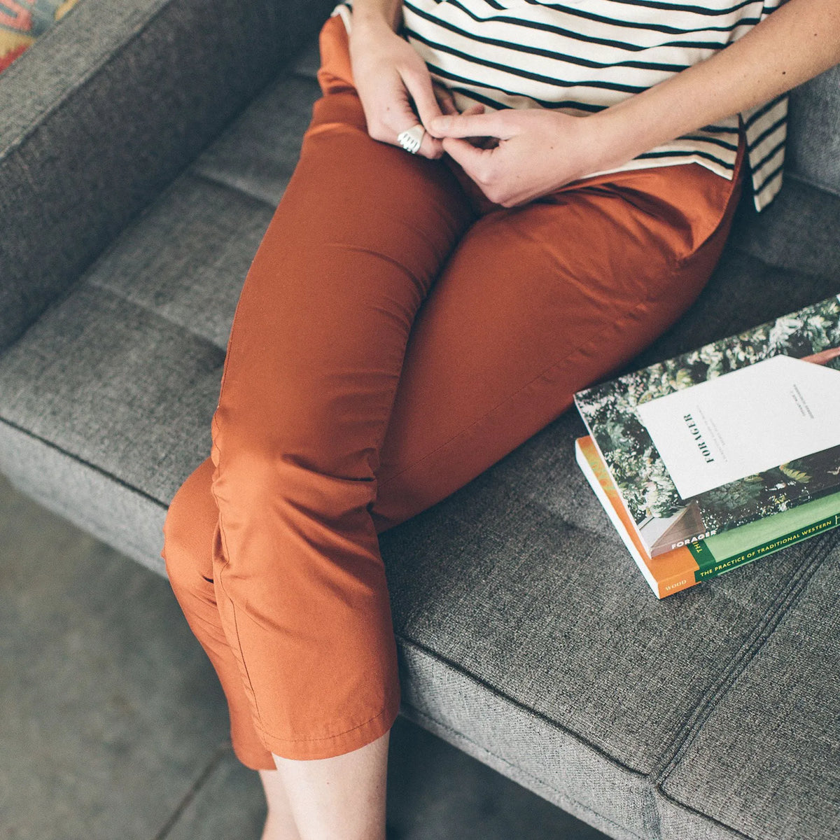 The Curator Pant in Rust