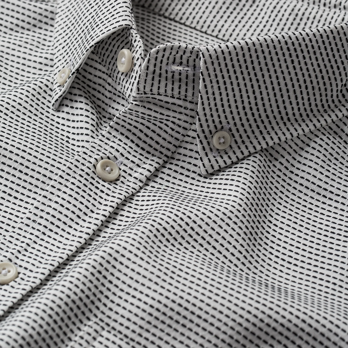The Jack in White Reverse Jacquard