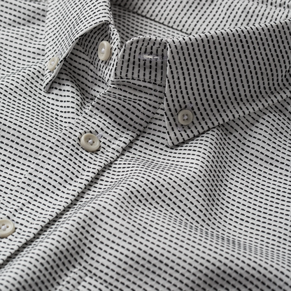 The Jack in White Reverse Jacquard