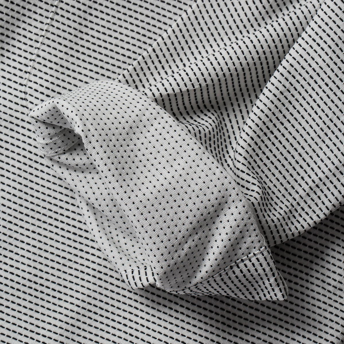 The Jack in White Reverse Jacquard