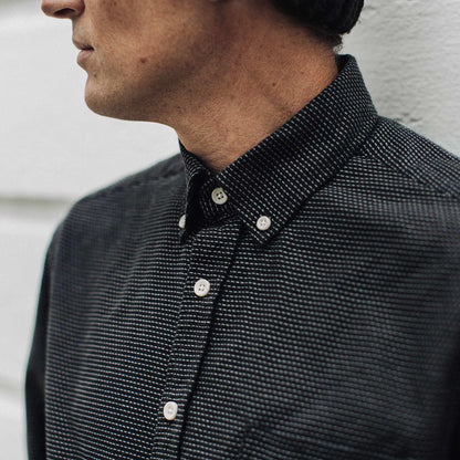 The Jack in Black Reverse Jacquard
