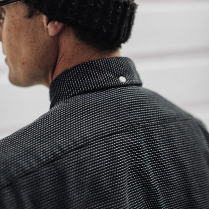 The Jack in Black Reverse Jacquard