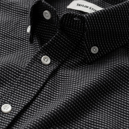 The Jack in Black Reverse Jacquard