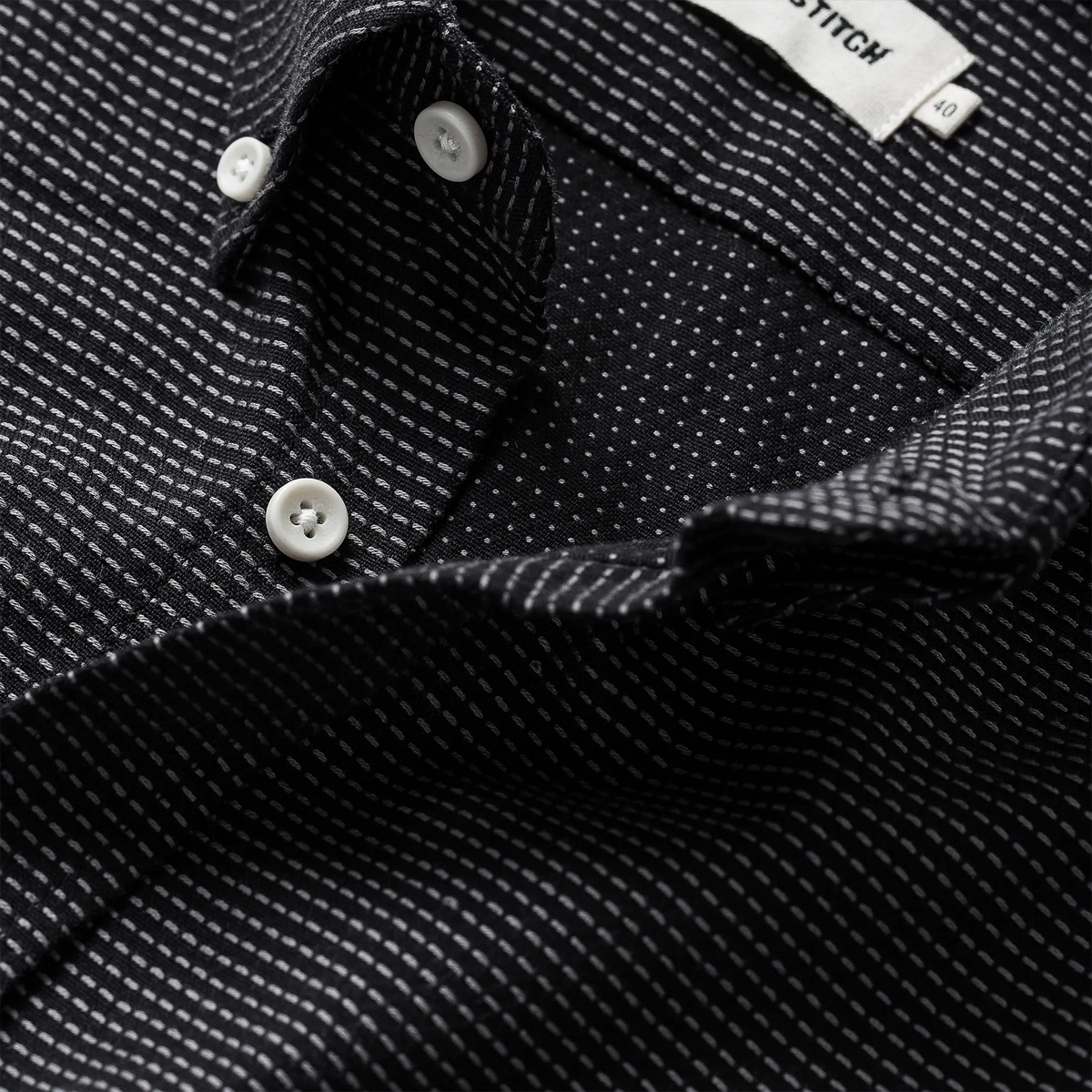 The Jack in Black Reverse Jacquard