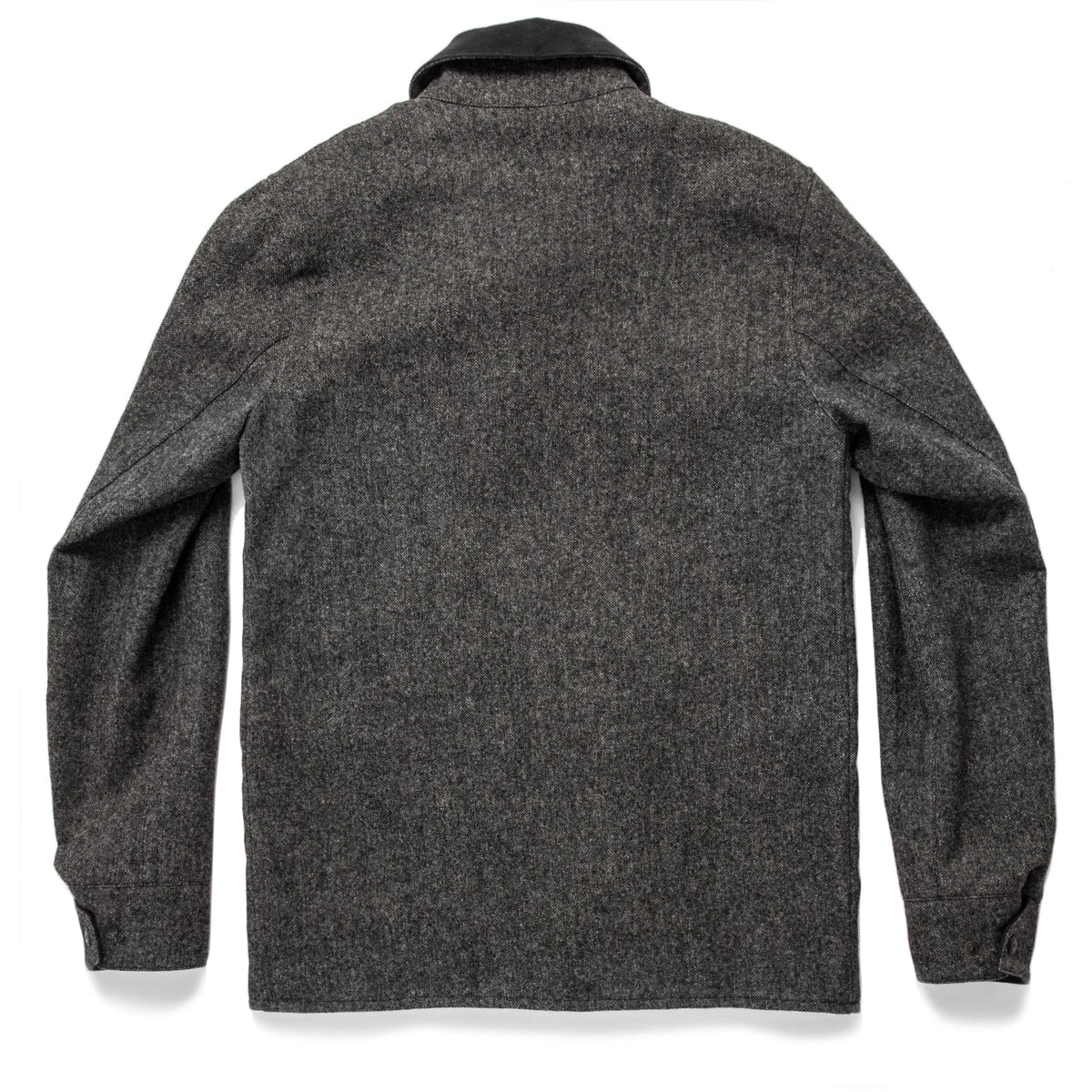 The Rover Jacket in Charcoal Birdseye Waxed Wool
