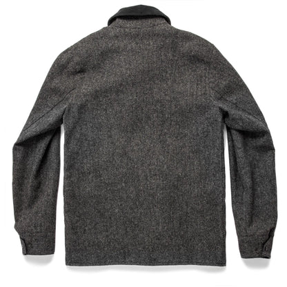The Rover Jacket in Charcoal Birdseye Waxed Wool
