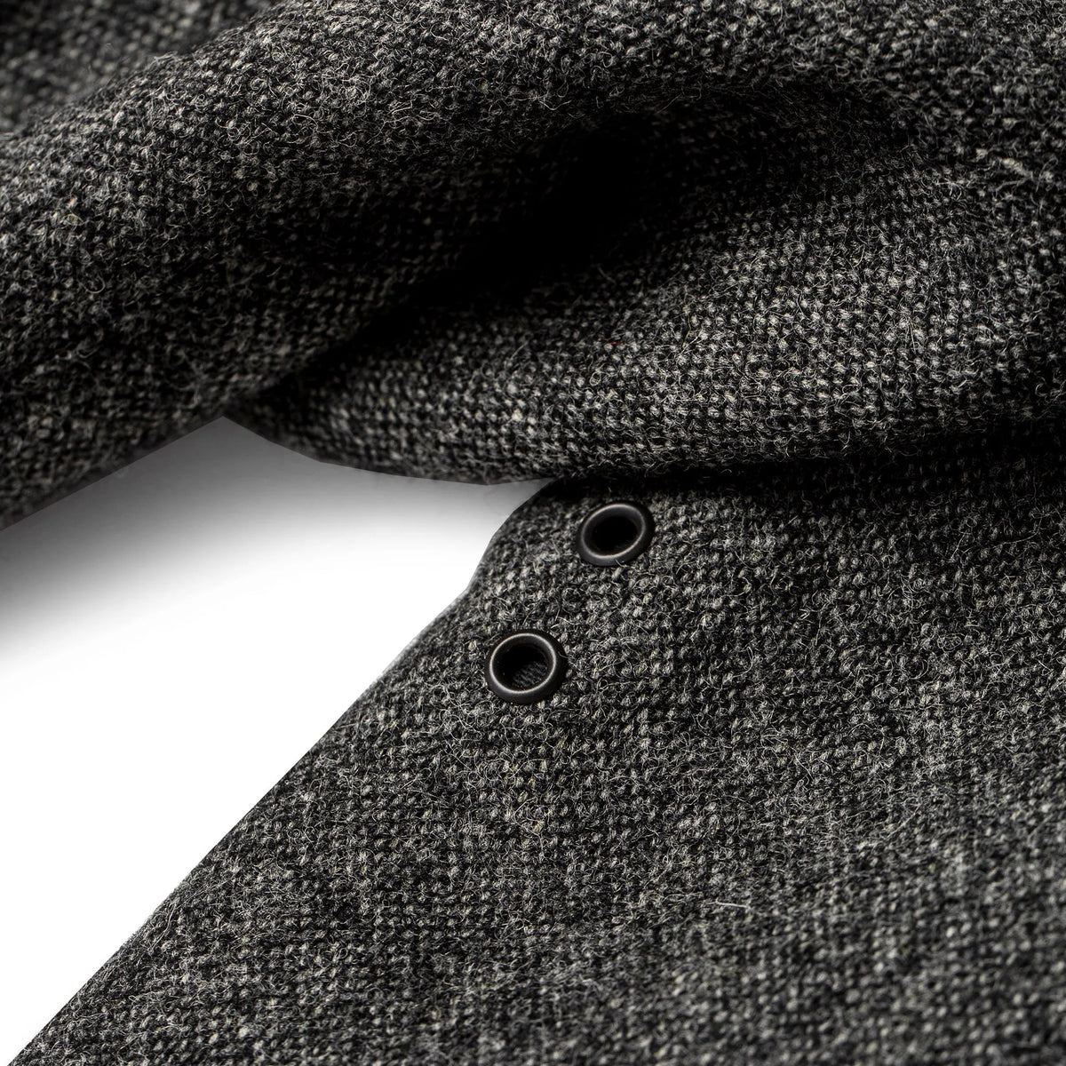 The Rover Jacket in Charcoal Birdseye Waxed Wool
