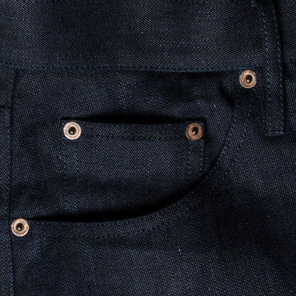The Slim Jean in Double Indigo Standard