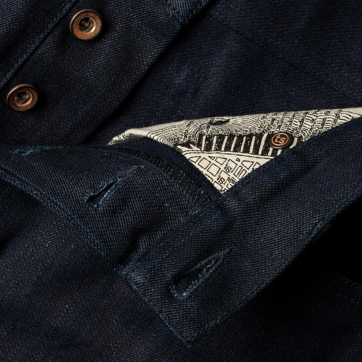 The Slim Jean in Double Indigo Standard