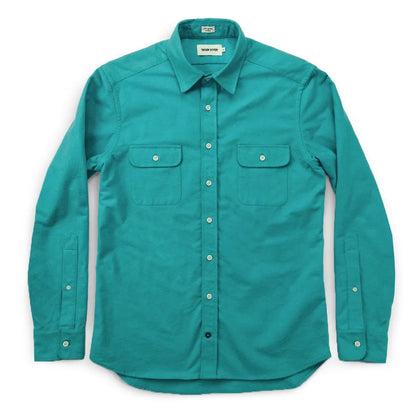 The Yosemite Shirt in Turquoise