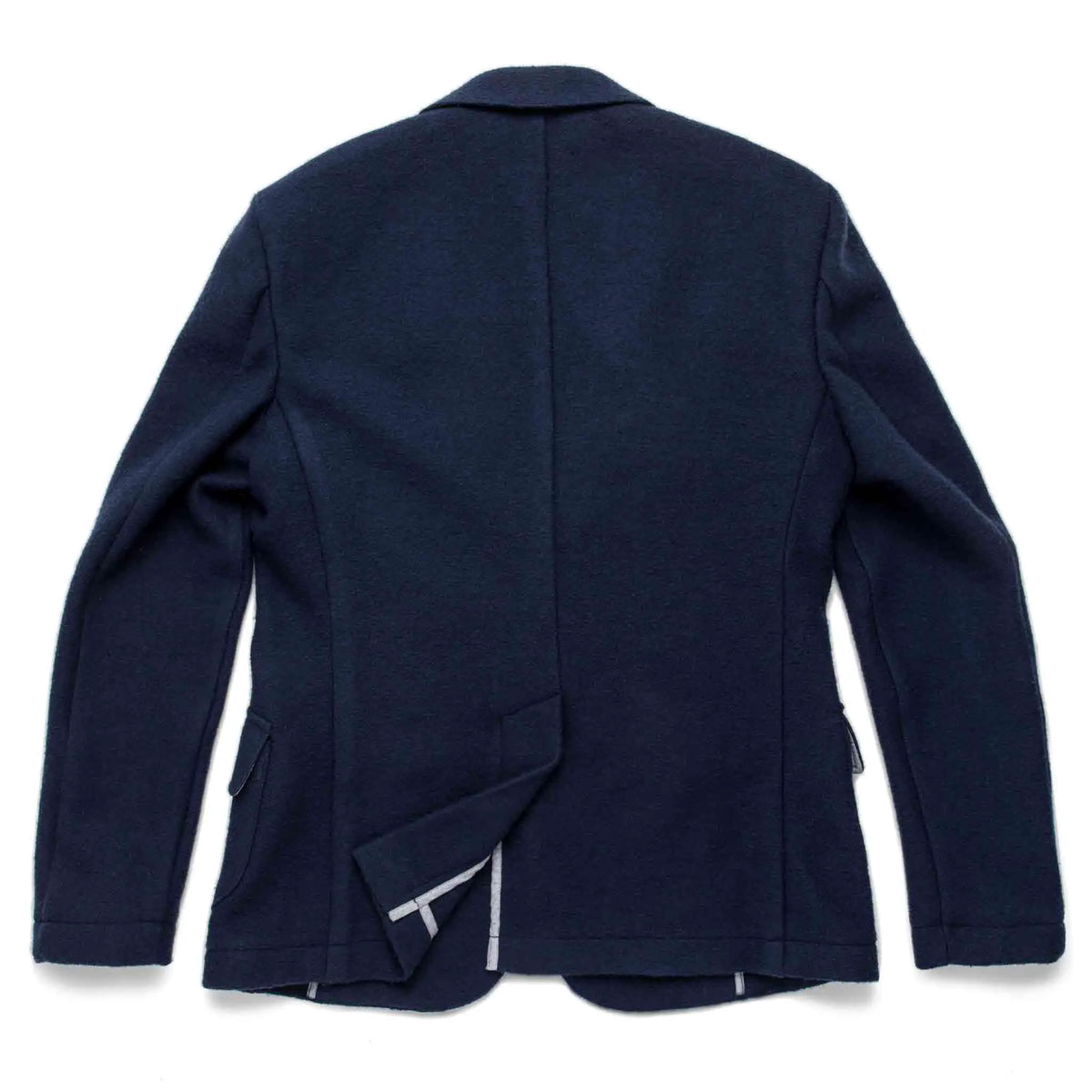The Telegraph Jacket in Navy Boiled Wool