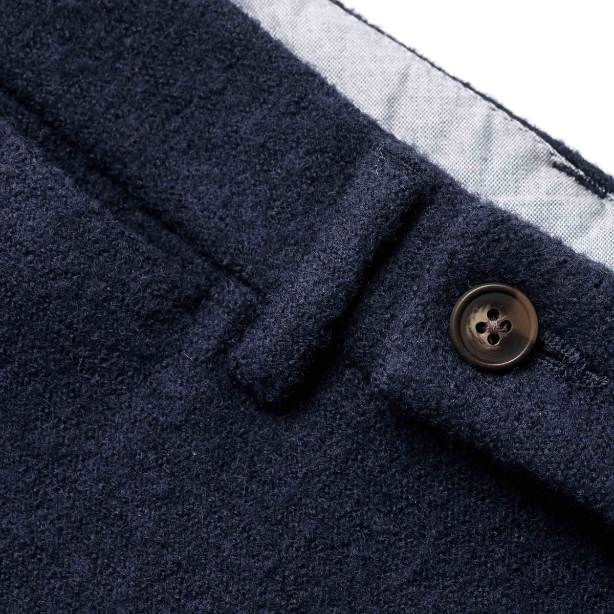 The Telegraph Trouser in Navy Boiled Wool