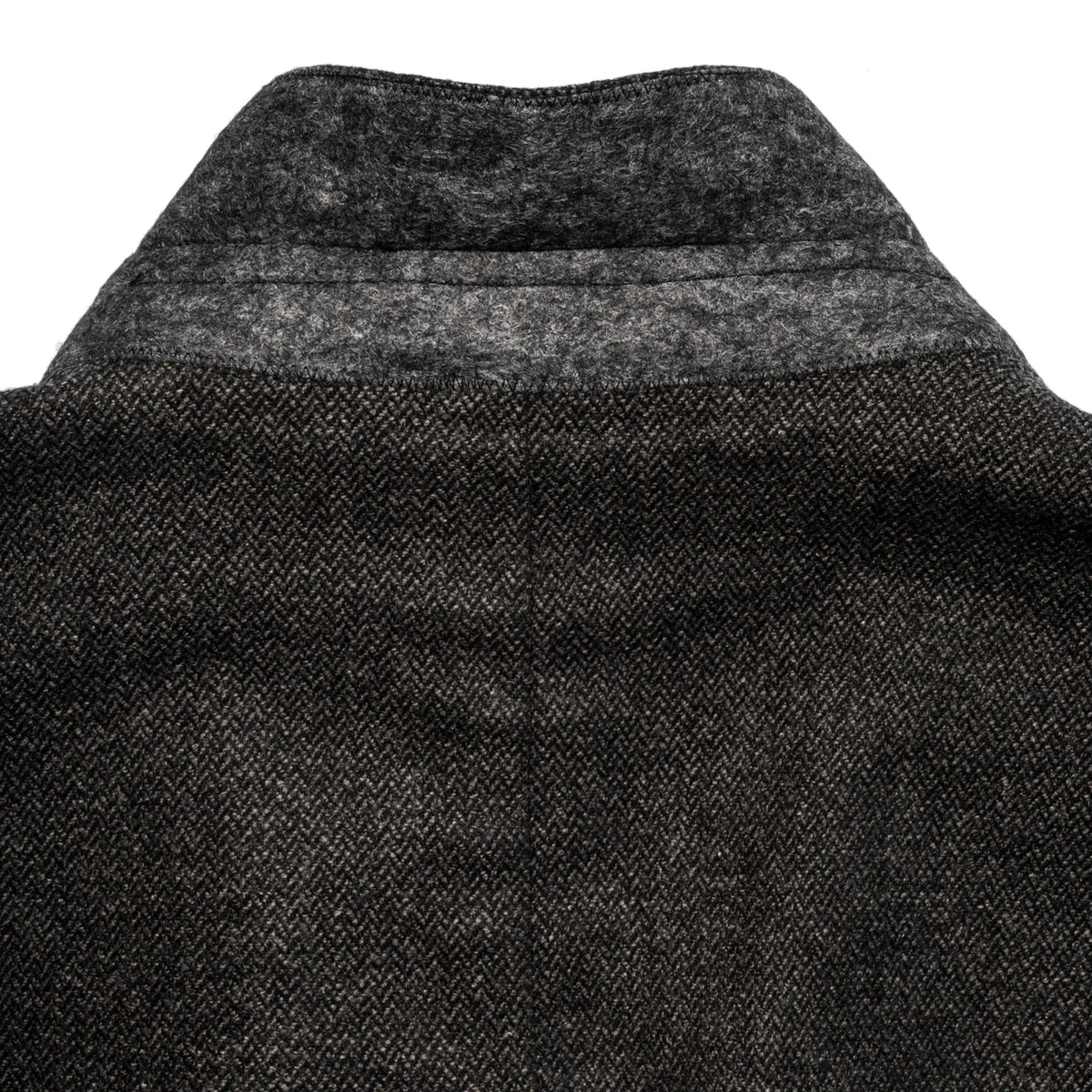 The Telegraph Jacket in Charcoal Herringbone