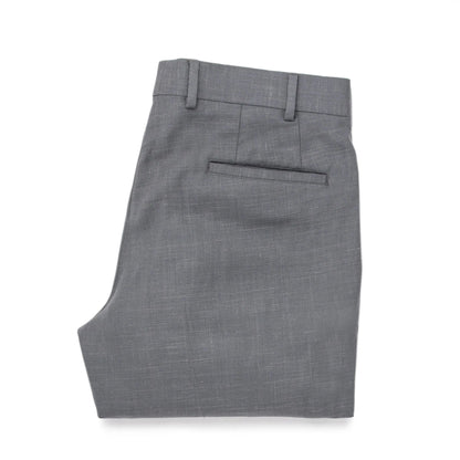 The Telegraph Trouser in Charcoal Slub