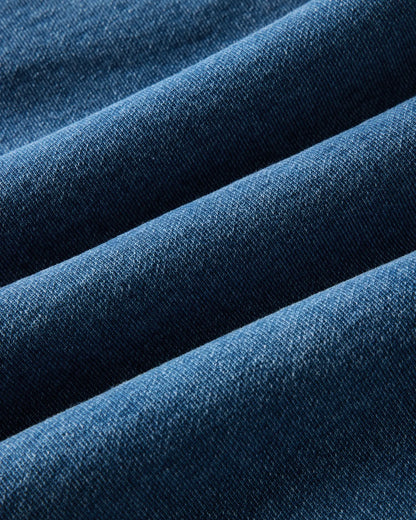 The Sunset Pant in Washed Indigo Terry