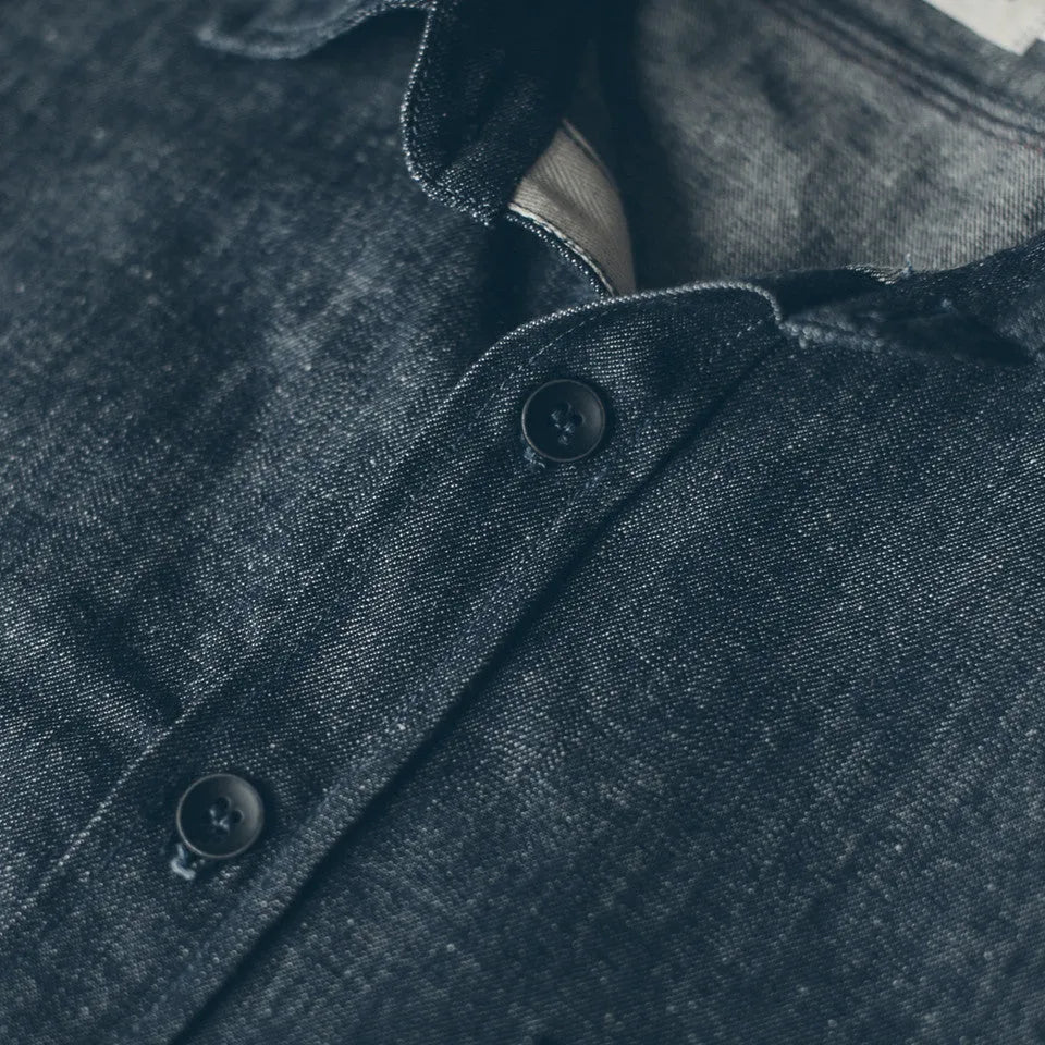 The Utility Shirt in Swift Mills Denim