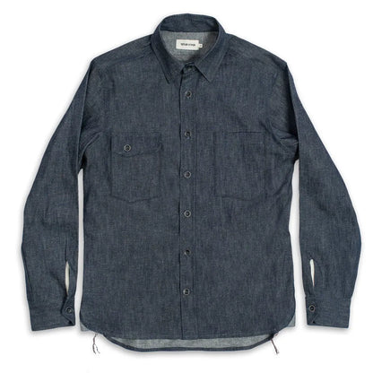 The Utility Shirt in Swift Mills Denim