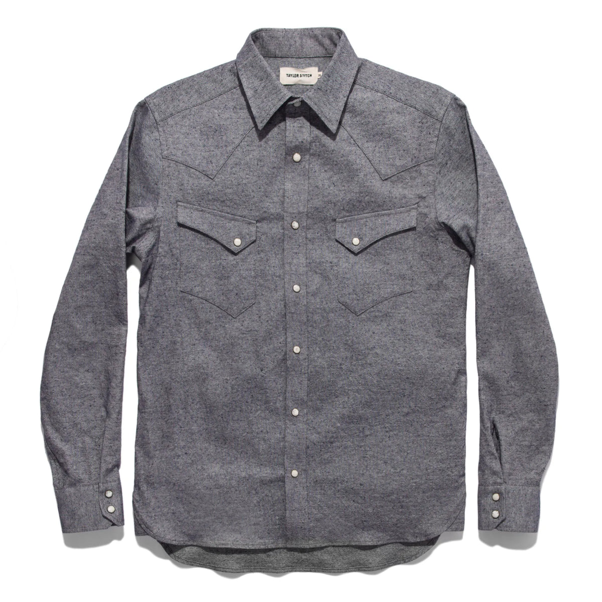The Western Shirt in Upcycled Chambray