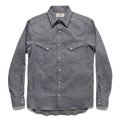 The Western Shirt in Upcycled Chambray